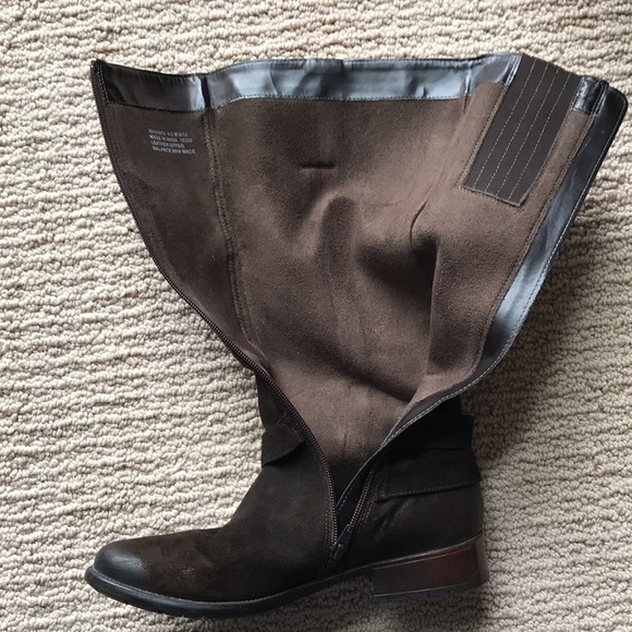 Clark’s Brown Suede Zip Boots 9.5 - Picture 6 of 13